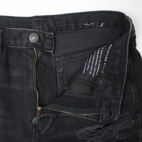 American Eagle Womens Size 8 Distressed Relaxed Mom Jeans - Picture 5 of 9